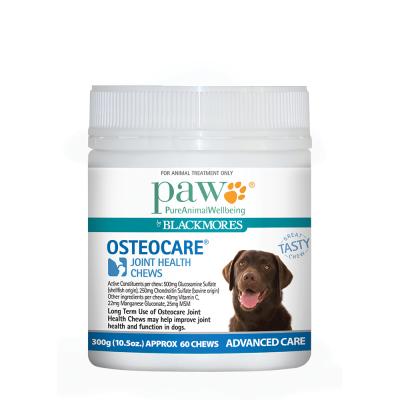 PAW By Blackmores OsteoCare Joint Protect (For Dogs approx 60 Chews) 300g